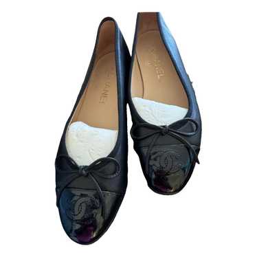 Chanel Leather ballet flats