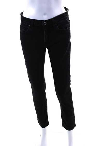 Won Hundred Women's Mid Rise Straight Leg Slim Jea