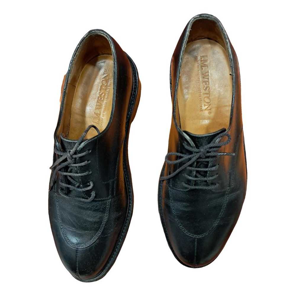 JM Weston Leather lace ups - image 1