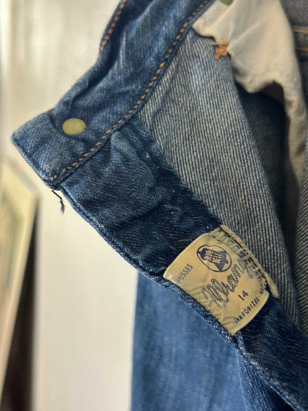 60s Wrangler Blue Bell Sanforized denim jeans - image 9