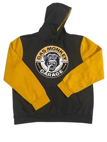 Gas Gas Monkey Garage Dallas Texas Hoodie Yellow B