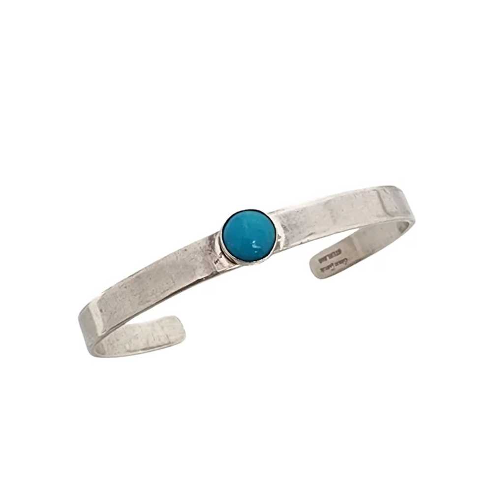 Simon Garcia Santa Fe Sterling Silver Turquoise C… - image 4