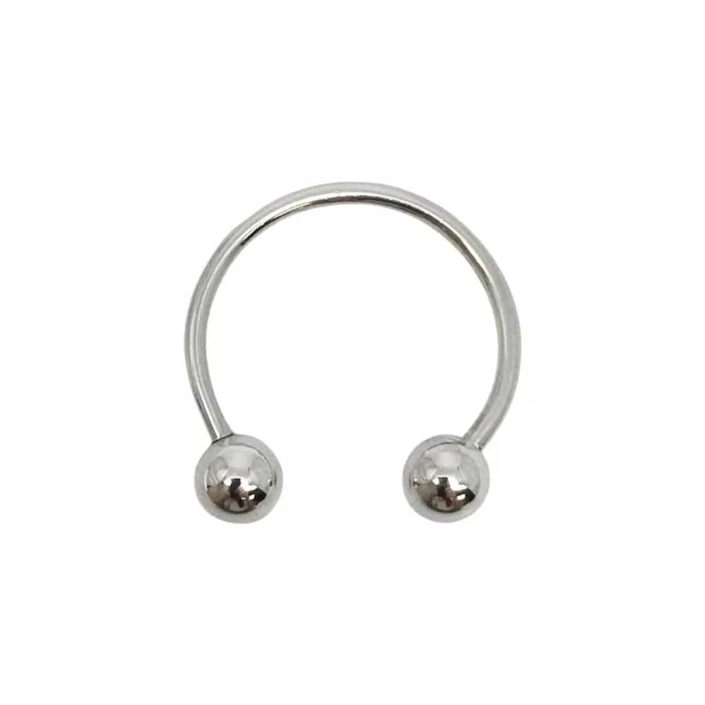 Tiffany & Co Sterling Silver Horseshoe Ball/Bead … - image 2