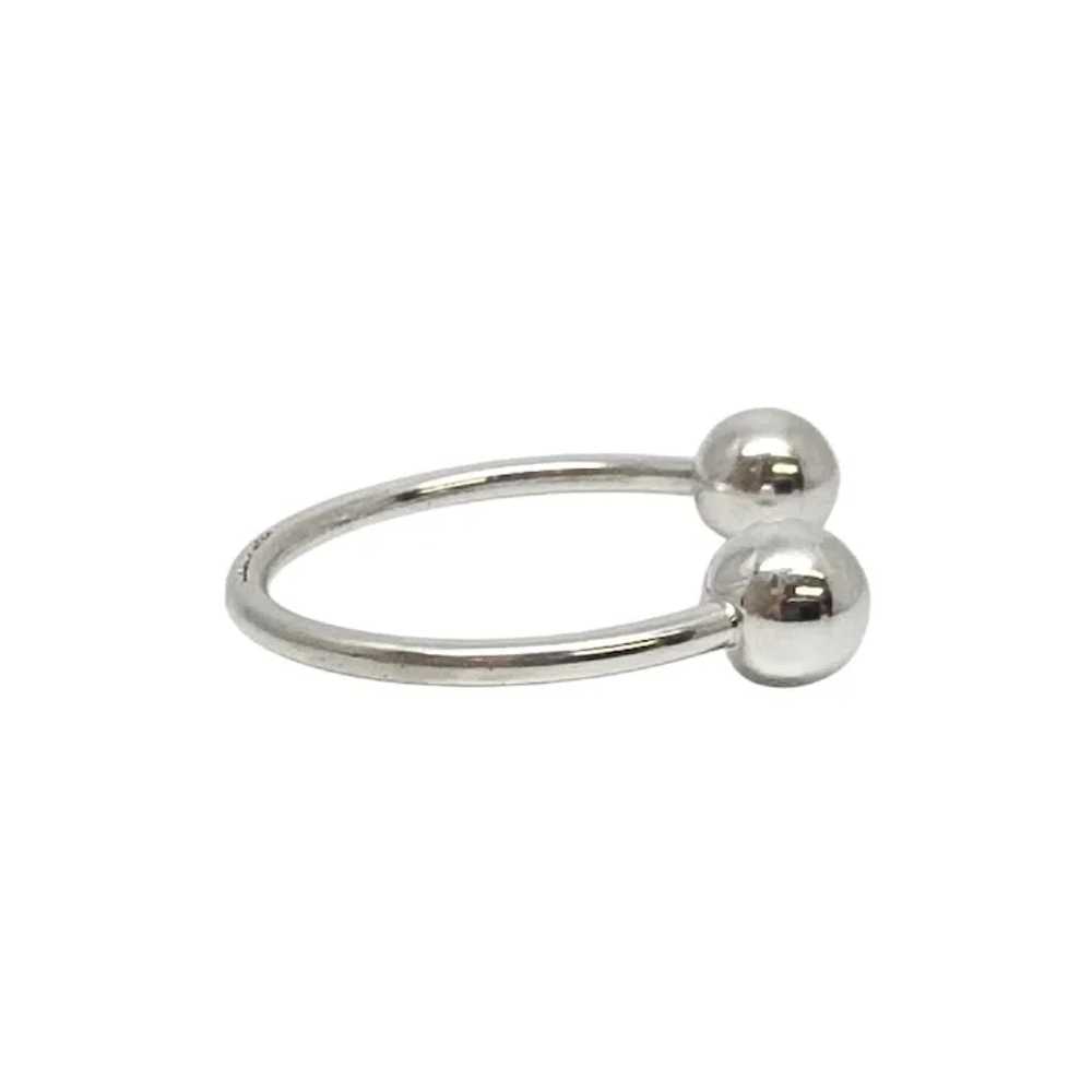 Tiffany & Co Sterling Silver Horseshoe Ball/Bead … - image 3