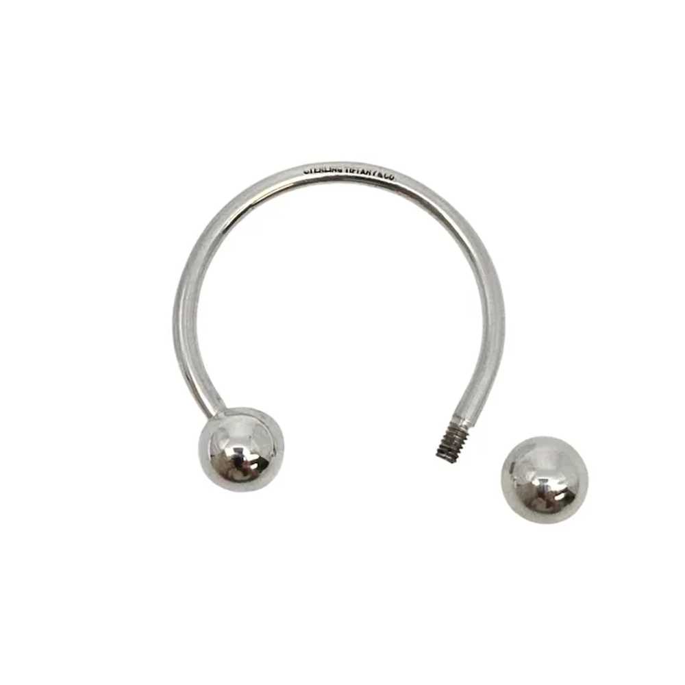 Tiffany & Co Sterling Silver Horseshoe Ball/Bead … - image 4