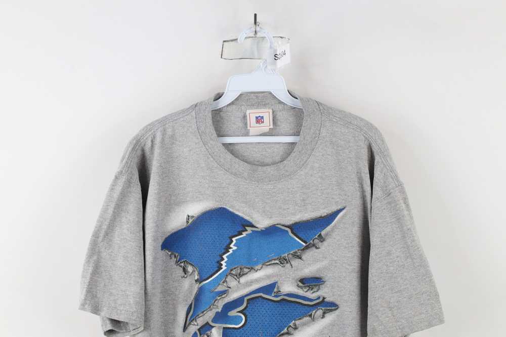 Vintage Vintage Y2K NFL Scratch Detroit Lions Foo… - image 2