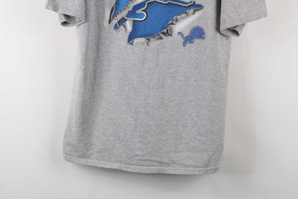 Vintage Vintage Y2K NFL Scratch Detroit Lions Foo… - image 3