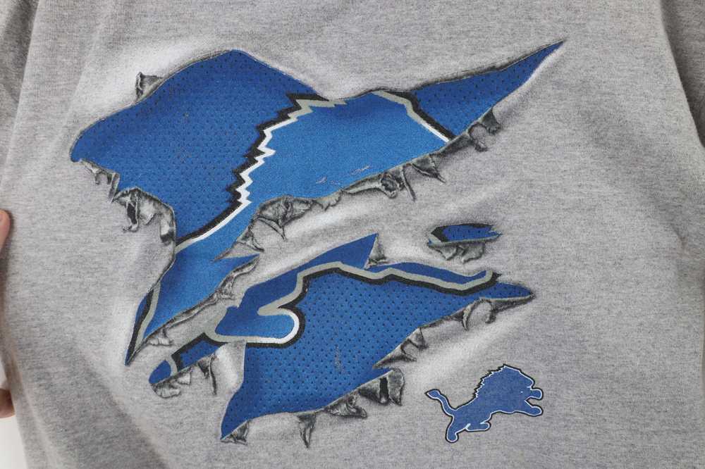 Vintage Vintage Y2K NFL Scratch Detroit Lions Foo… - image 4