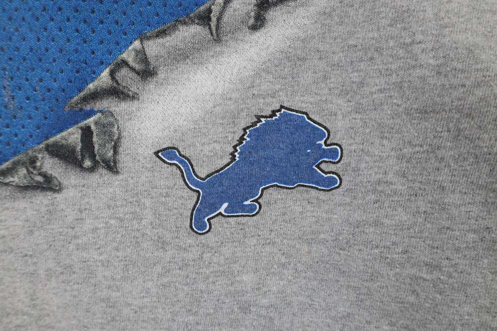 Vintage Vintage Y2K NFL Scratch Detroit Lions Foo… - image 5