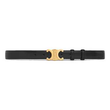 Celine Triomphe leather belt