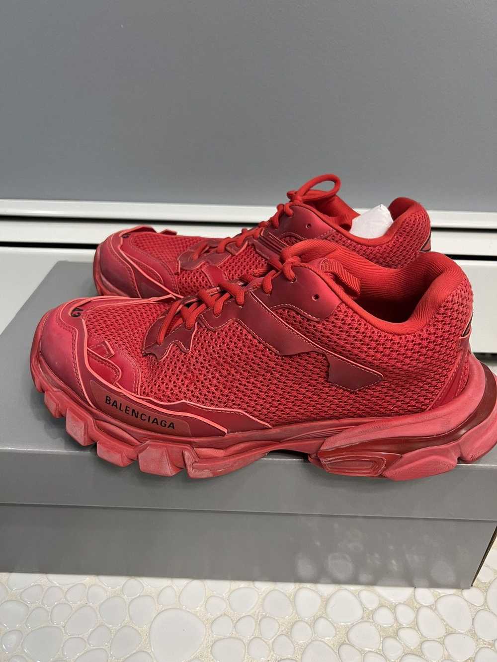 Balenciaga Balenciaga Track Trainer 3 Red size 10… - image 6