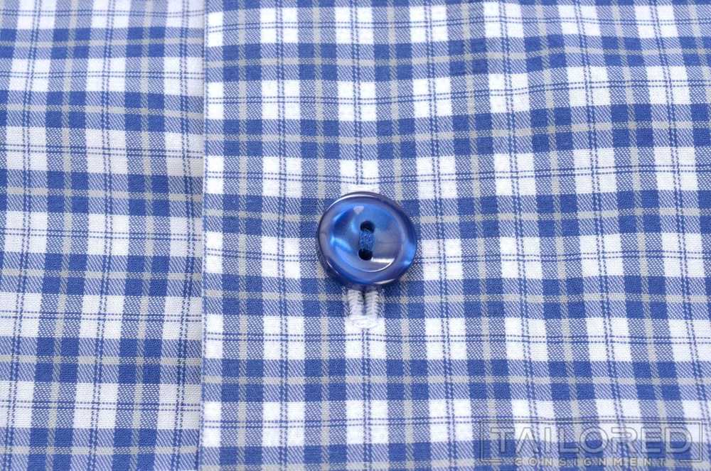 ETON Blue Check 100% Cotton Mens Luxury Contempor… - image 3