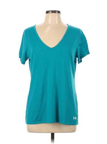 Under Armour Women Green Active T-Shirt L