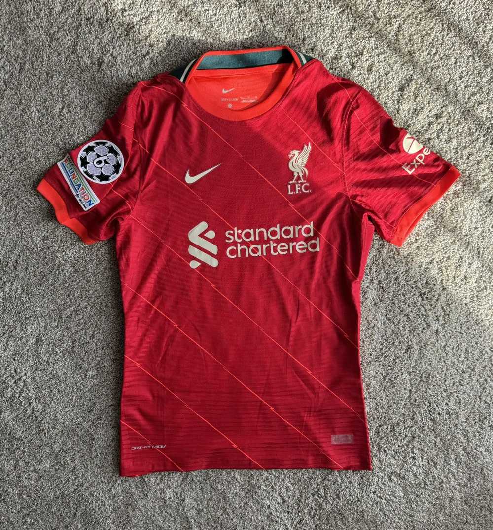 Liverpool × Soccer Jersey Rare Liverpool Thiago #… - image 1