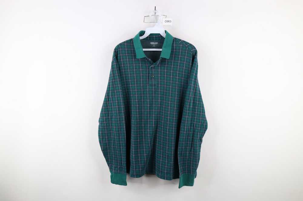 Lands End × Vintage Vintage Y2K Lands End Knit Lo… - image 1