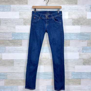 Hudson Hudson Low Rise Skinny Jeans Blue Dark Wom… - image 1