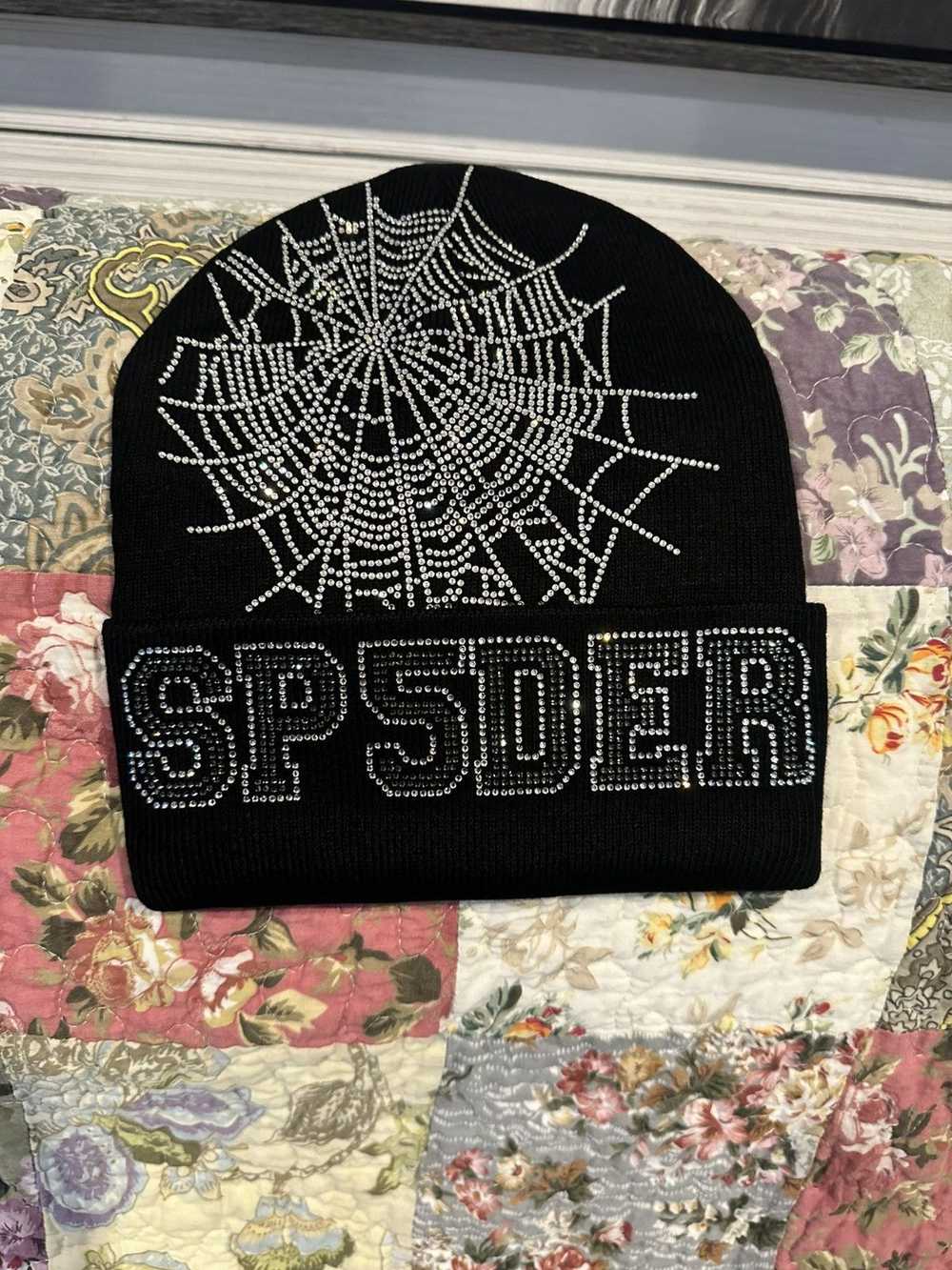 Spider Worldwide Sp5der black web beanie - image 1