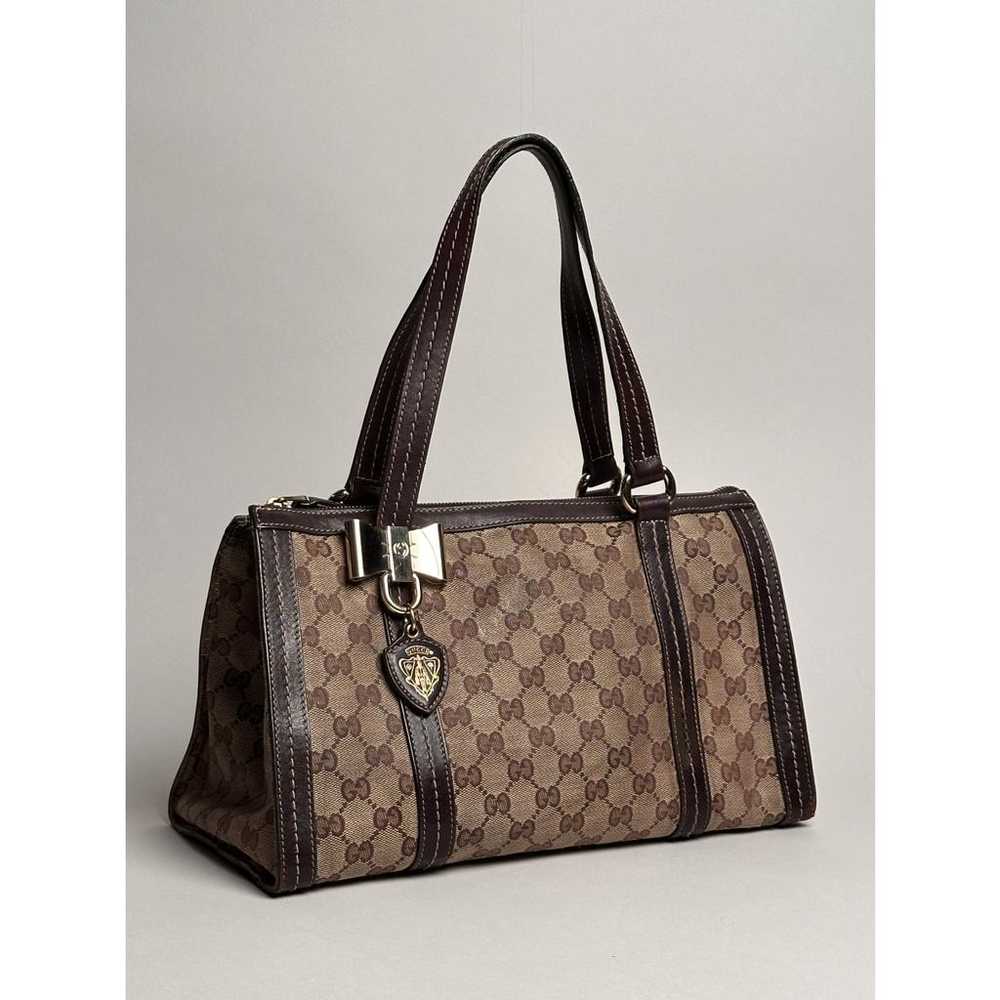 Gucci Boston cloth handbag - image 10