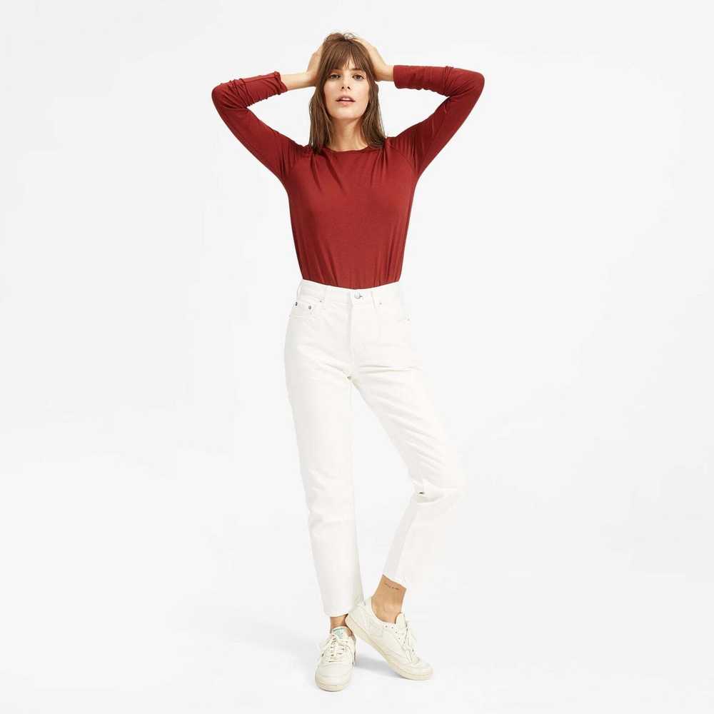 Everlane The 90S Cheeky Straight Jean - 27 - Bone - image 2