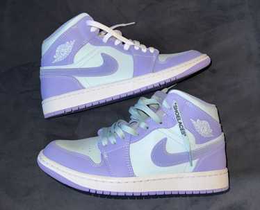 Jordan Brand Jordan 1 Mid ‘Purple Aqua’ Size 8.5M - image 1