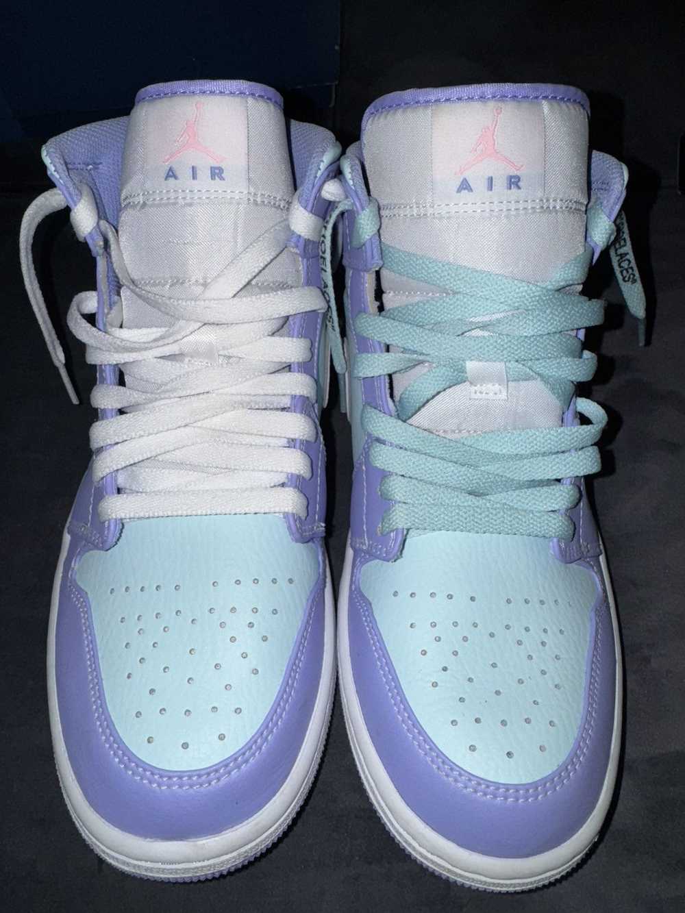 Jordan Brand Jordan 1 Mid ‘Purple Aqua’ Size 8.5M - image 3