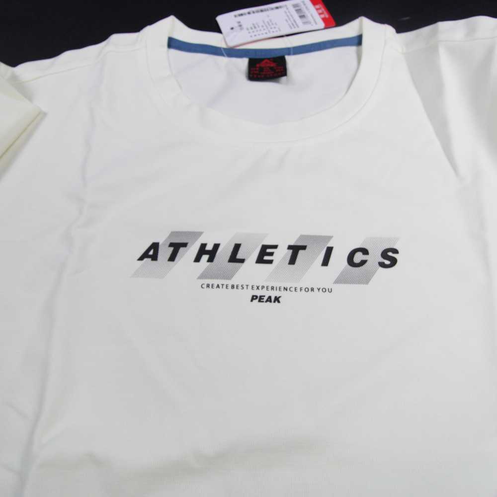 Peak Apparel Long Sleeve Shirt Men's White Used - image 2