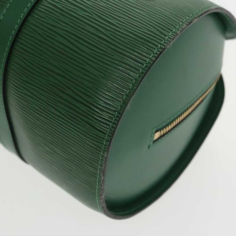 Louis Vuitton Soufflot Green Leather Handbag (Pre… - image 12