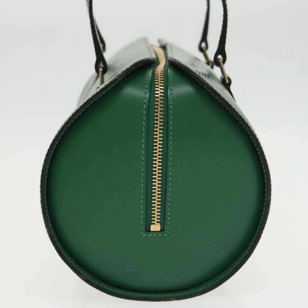 Louis Vuitton Soufflot Green Leather Handbag (Pre… - image 3