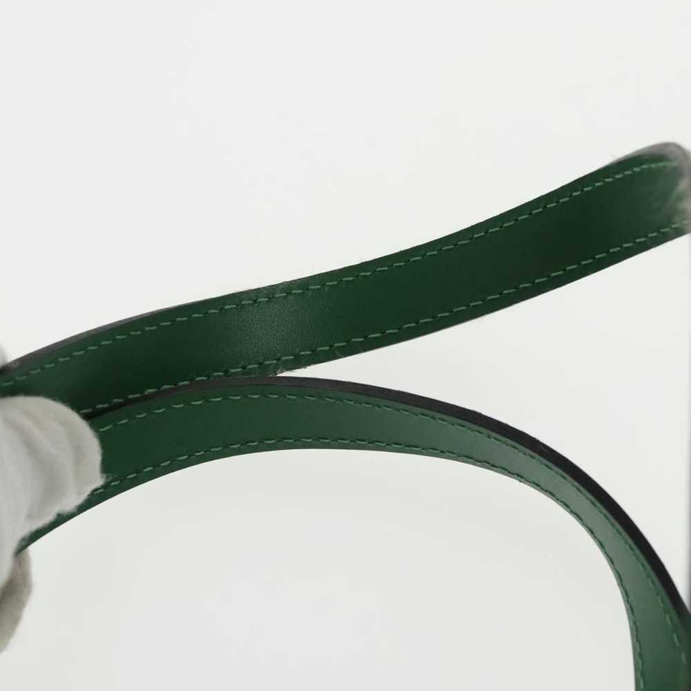 Louis Vuitton Soufflot Green Leather Handbag (Pre… - image 7