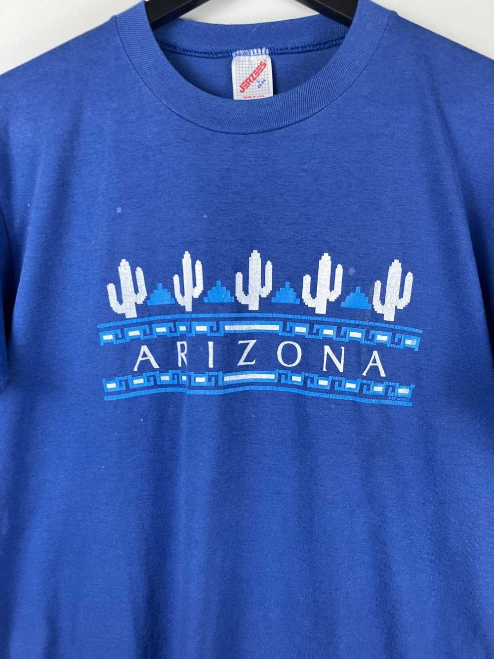 Single × Tee × Tee Shirt Vintage 1980s Arizona Ca… - image 2