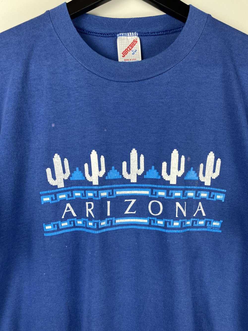 Single × Tee × Tee Shirt Vintage 1980s Arizona Ca… - image 5