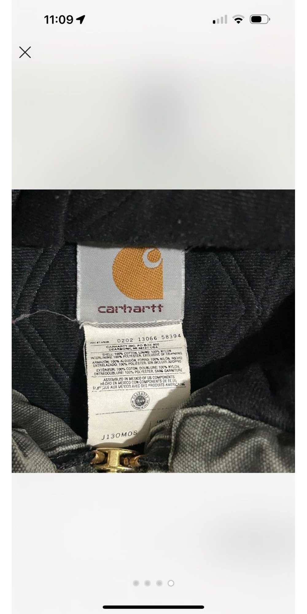 Carhartt × Streetwear × Vintage Carhartt J130 Jac… - image 4