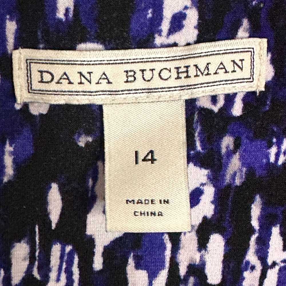 Vintage Vintage Y2K Dana Buchman Black & Blue Spe… - image 4