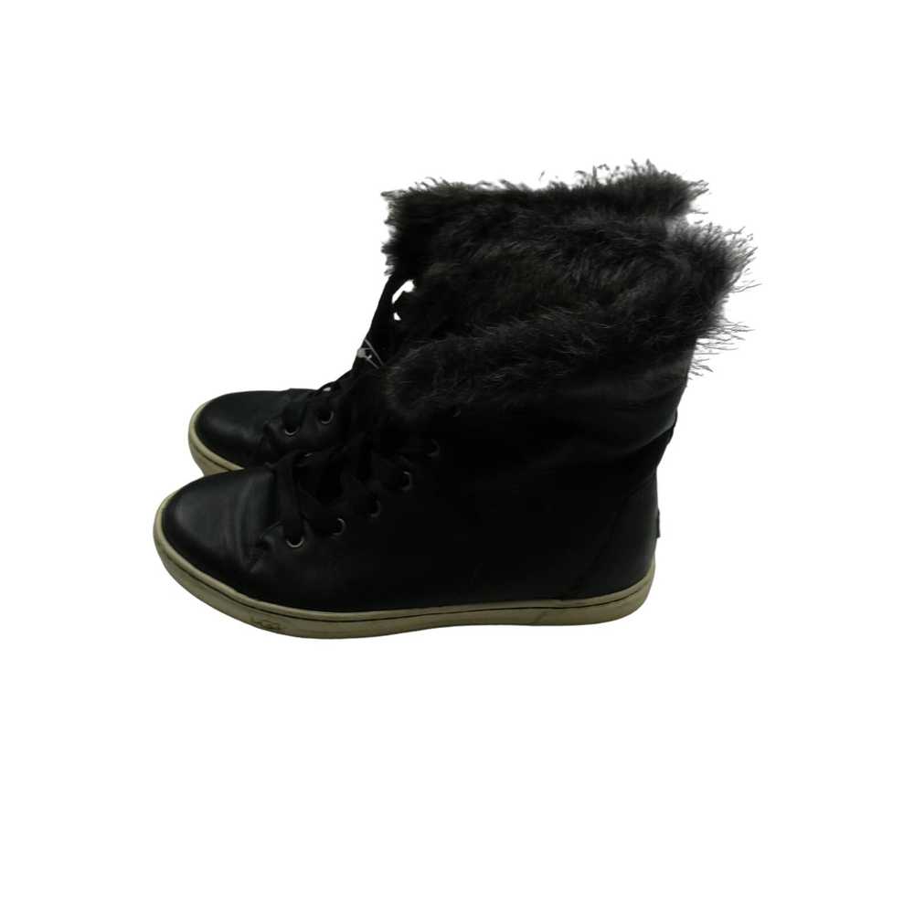 Ugg UGG Women’s Croft Black Lined High Top Sneake… - image 1