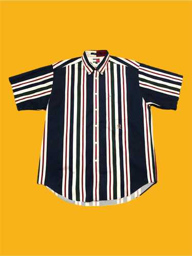 Tommy Hilfiger × Vintage 90s Tommy Hilfiger Stripe