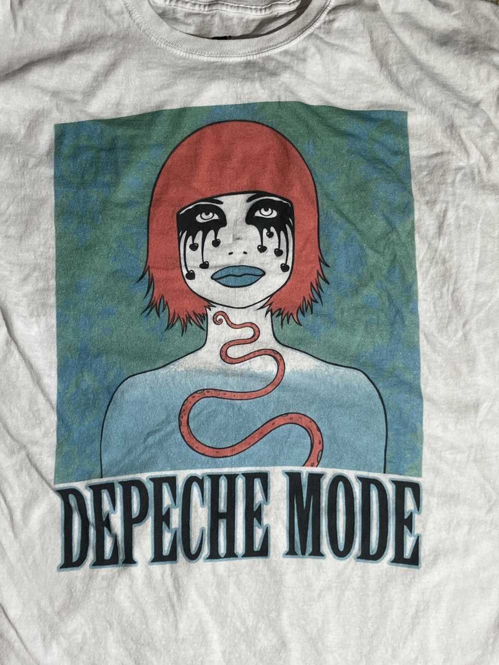 Designer Depeche Mode PreOwned XL band tshirt - image 1