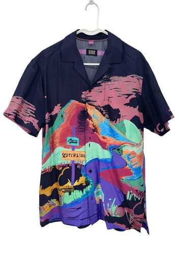 Scotch & Soda Scotch and Soda Printed Leisure Shir