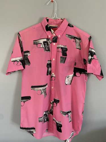 Supreme guns button up Gem