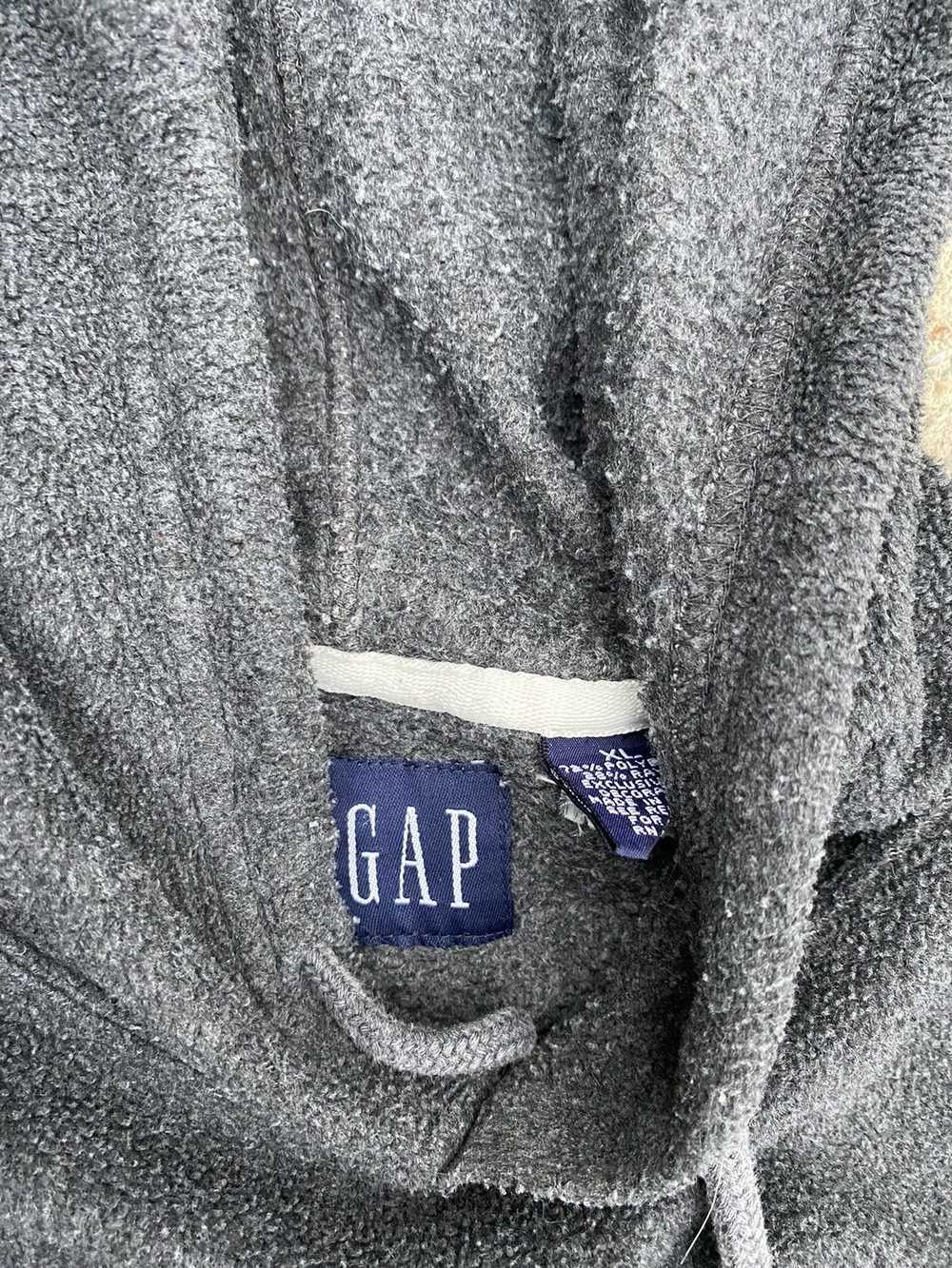 Gap × Vintage Vintage gap fleece hoodie Y2K - image 2