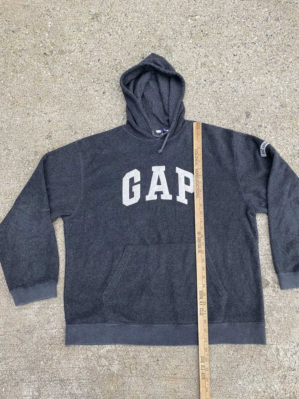 Gap × Vintage Vintage gap fleece hoodie Y2K - image 4