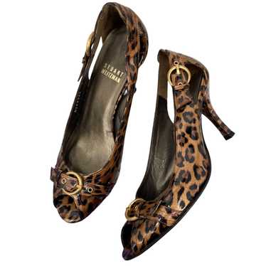 Stuart Weitzman Stuart Weitzman Leopard Patent Le… - image 1