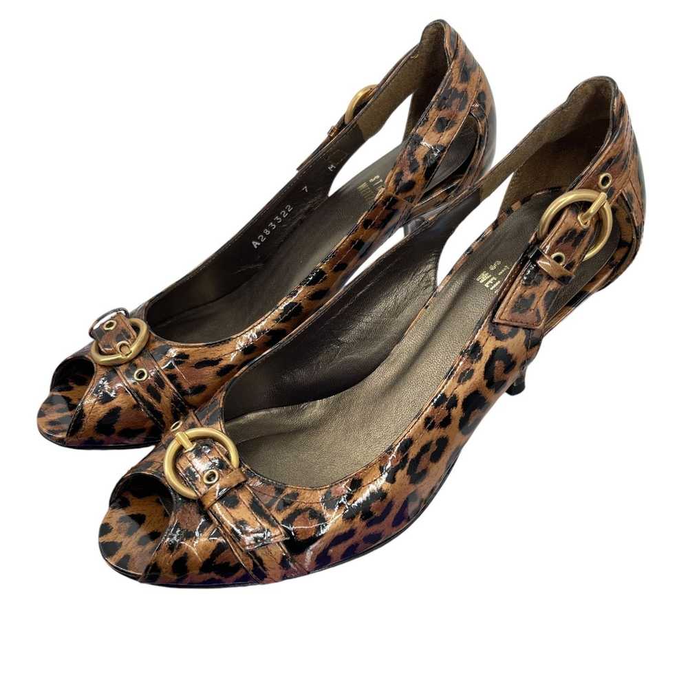 Stuart Weitzman Stuart Weitzman Leopard Patent Le… - image 3