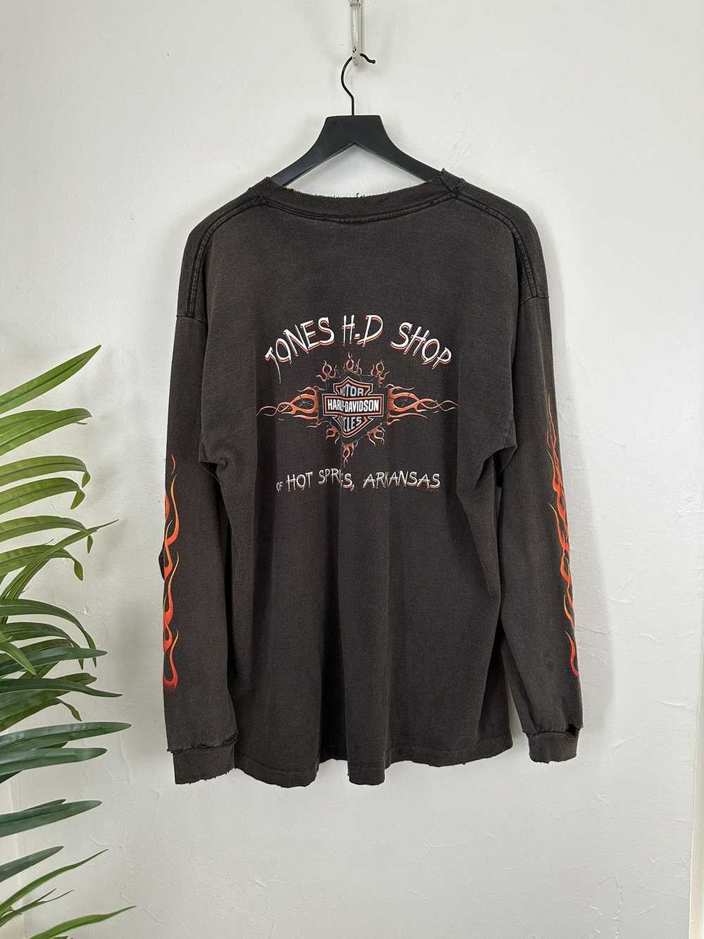 Harley Davidson × Streetwear × Vintage (XL) CRAZY… - image 11