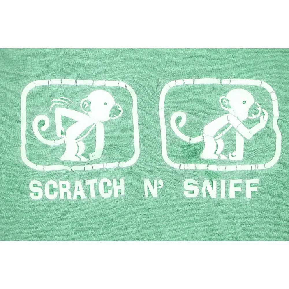 Other Vintage Scratch N' Sniff Green T-Shirt XL M… - image 1