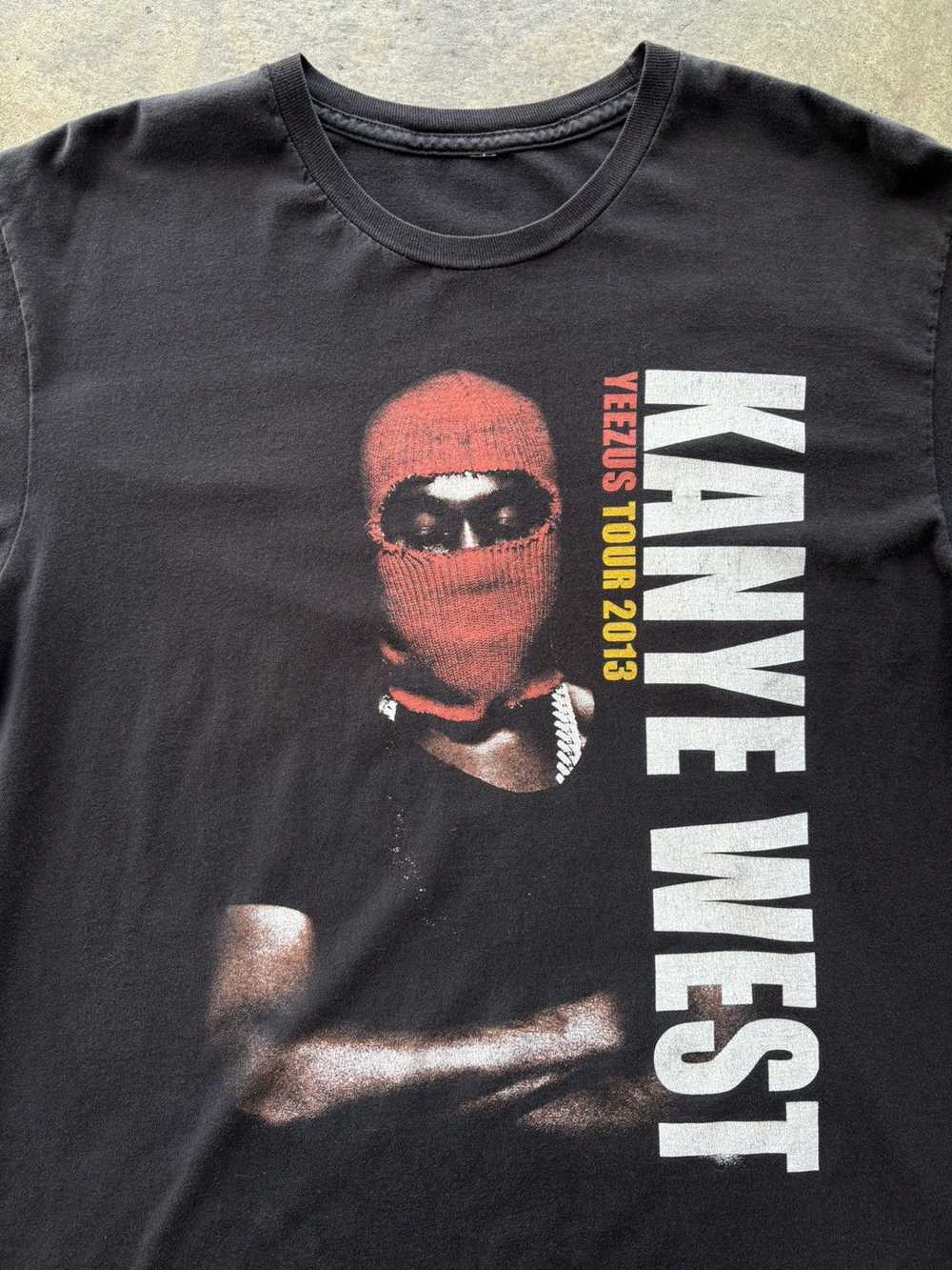 Kanye West × Vintage Yeezus Tour 2013 rap tee - image 3