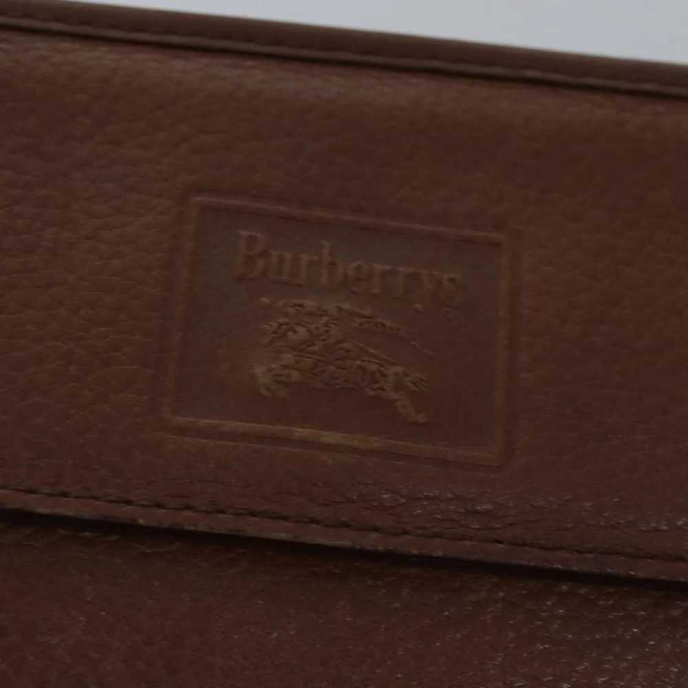 Burberry Leather clutch bag - image 6