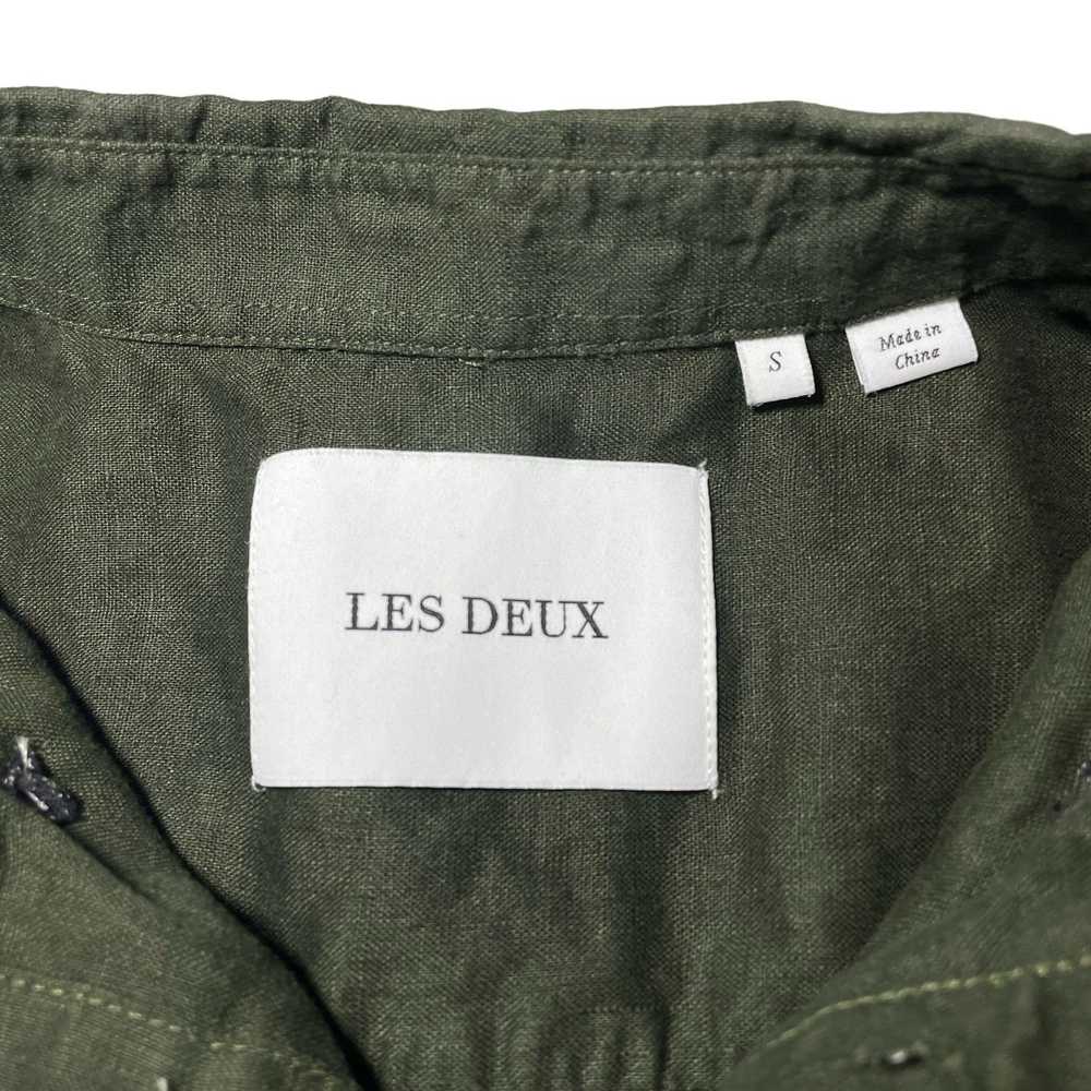 Les Deux Les Deux Kris Linen SS Button Down Shirt… - image 2