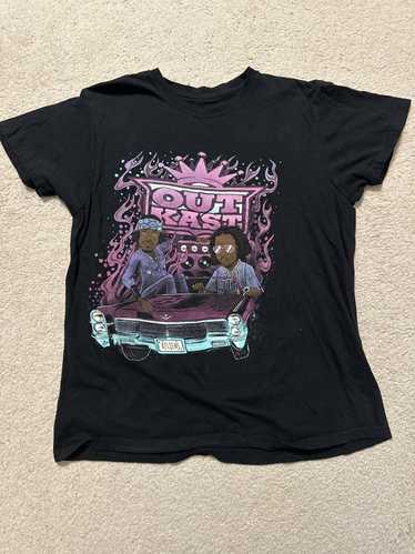 Band Tees × Outkast OutKast Cartoon T-shirt