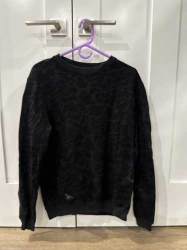 10 Deep 10 Deep Black Cheetah Sweatshirt with Pock