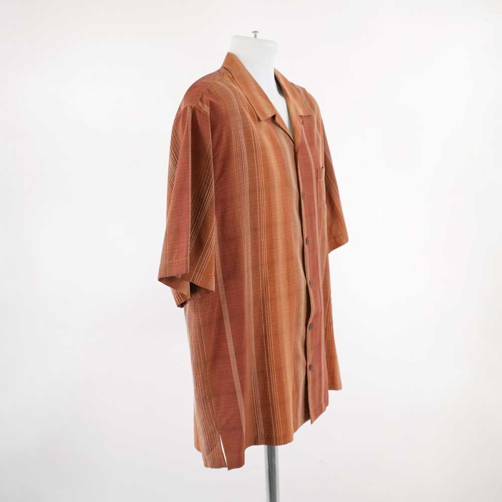 Tommy Bahama Tommy Bahama Orange Brown Silk Hawai… - image 7